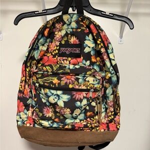 Jansport Multicolor Floral Backpack